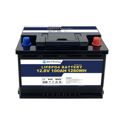 खरीदें ब्लूटूथ 12V 100AH LiFePo4 बैटरी सौर ऊर्जा प्रणाली के लिए स्व-गर्म 100% DOD online manufacture