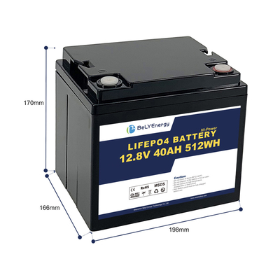 खरीदें बेली एनर्जी 12V 40AH LiFePo4 बैटरी यूपीएस / ईवी / नौका के लिए हल्का वजन online manufacture