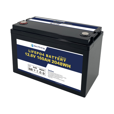 खरीदें 2048 Wh लिथियम आयन फॉस्फेट बैटरी 12v 160ah online manufacture