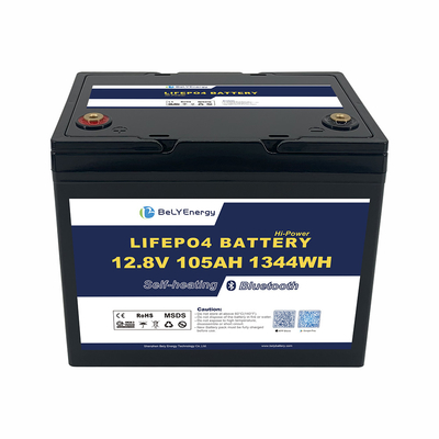 खरीदें लिफ़ेपो4 लिथियम आयन बैटरी 12V 105AH बीटी और स्व-गर्म करने के साथ online manufacture