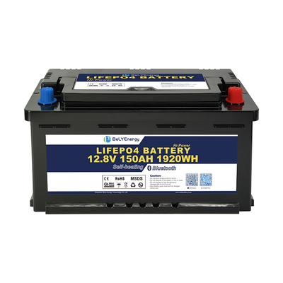 खरीदें लंबे जीवन काल कारवां के लिए उच्च प्रदर्शन रखरखाव मुक्त H8 DIN 12V LiFePo4 बैटरी online manufacture