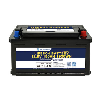 खरीदें 12V150Ah Deep Cycle Lithium Battery Prismatic LiFePO4 Cell Type Long-Lasting Performance For RV online manufacture