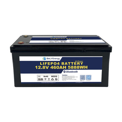 खरीदें LiFePO4 12V460Ah M8 टर्मिनल प्रकार ब्लूटूथ लिथियम बैटरी 3.5V कोशिकाएं संतुलन वोल्टेज 100A अनुप्रयोगों के लिए निरंतर चार्ज करंट online manufacture