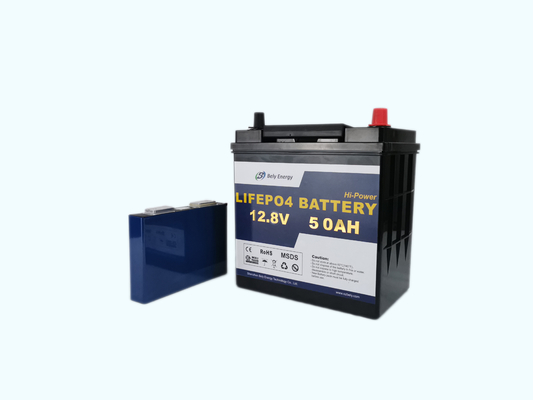 खरीदें 4S1P 640WH 12V 50AH ट्रॉलिंग मोटर के लिए रिचार्जेबल डीप साइकिल मरीन बैटरी online manufacture