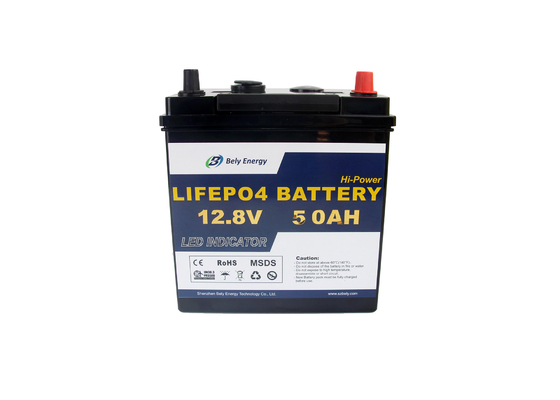 खरीदें गोल्फ बग पर सवारी के लिए 12V 50Ah Lifepo4 लिथियम आयरन फॉस्फेट बैटरी पैक online manufacture