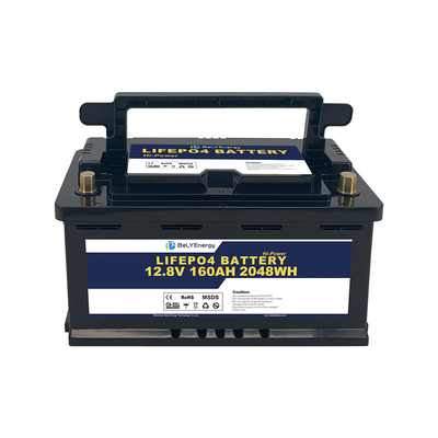 ऊर्जा भंडारण बेस स्टेशन के लिए हल्के वजन 160AH 12V LiFePo4 बैटरी