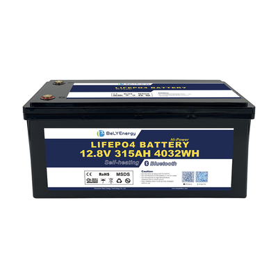 आर.वी. चिकित्सा शरण नाव के लिए पोर्टेबल 315AH 12V LiFePo4 बैटरी
