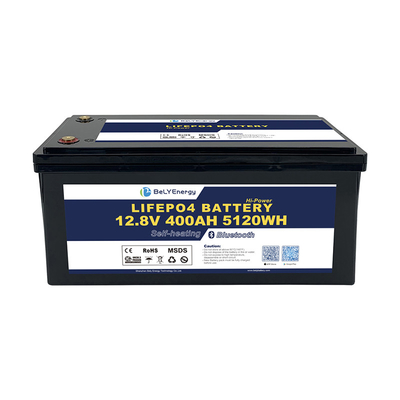 गहरी चक्र बड़ी क्षमता लंबी अवधि के लिथियम आयन बैटरी 12V400AH RV नाव के लिए