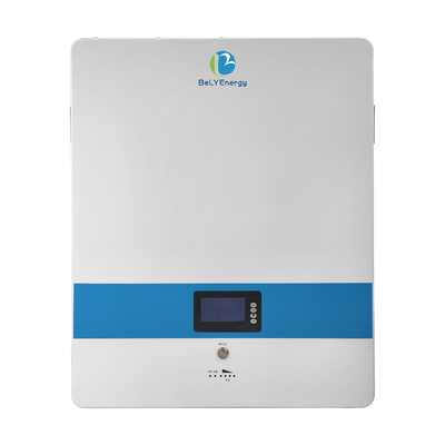 उच्च क्षमता 5KW 48V 100AH पावर वॉल लिथियम आयरन फॉस्फेट बैटरी वैकल्पिक ब्लूटूथ रेटेड क्षमता 100Ah के साथ
