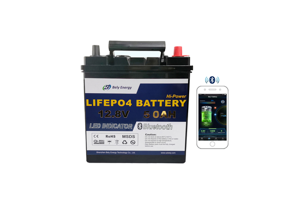 चिकित्सा आराम के लिए 12V 50Ah BT4.0 कम तापमान लिथियम बैटरी