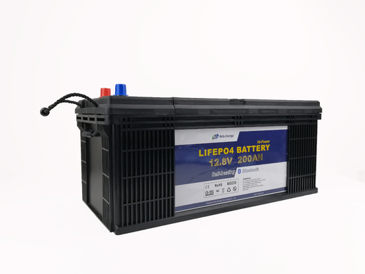 UN38.3 12V 200Ah सौर भंडारण स्वयं हीटिंग के लिए लिथियम आयन बैटरी