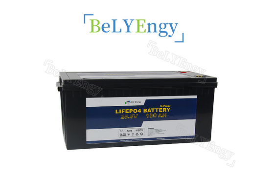 यात्रा ट्रेलर के लिए 180Ah 24V लिथियम आयन बैटरी पैक 25.6V डीप साइकिल बैटरी