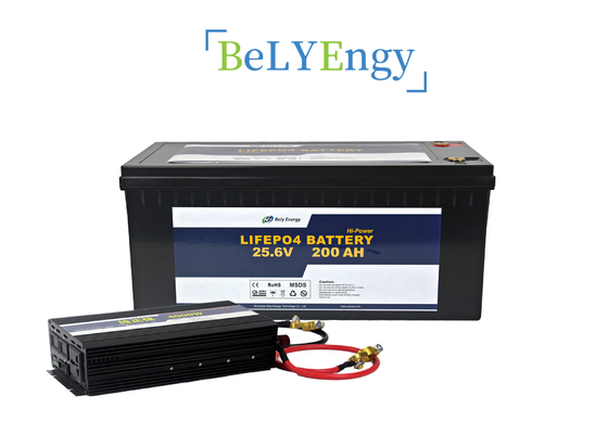 24v 200AH दीप साइकिल लिथियम बैटरी
